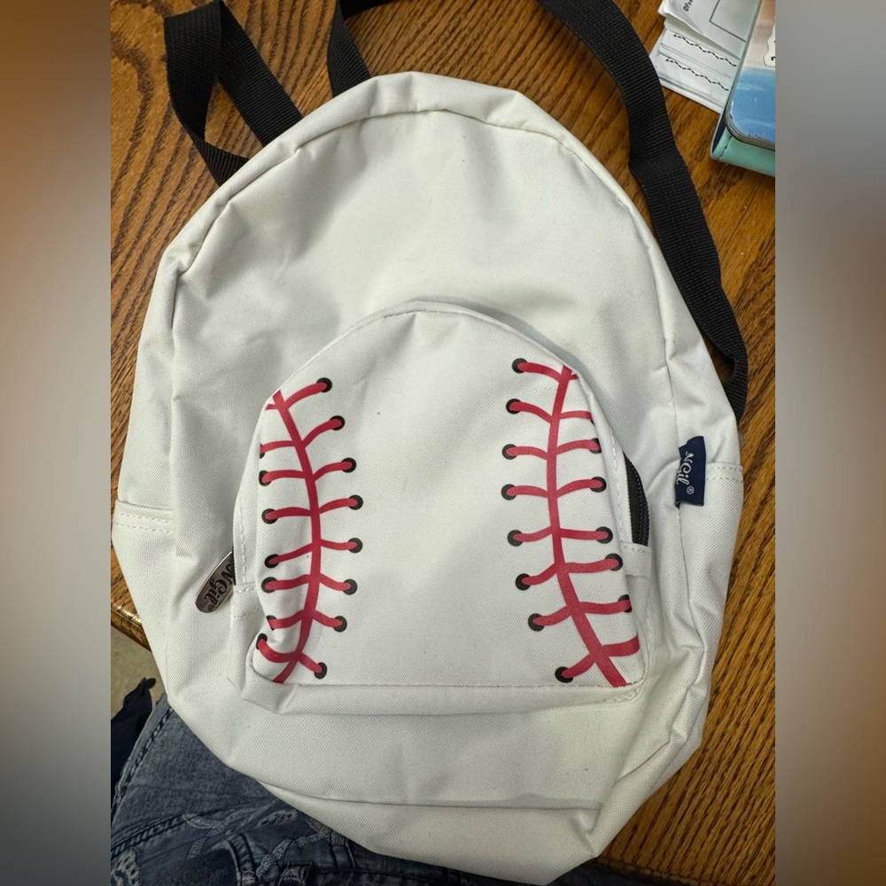 Mini Baseball Backpack